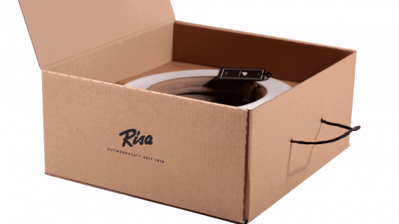 Hutbox mit Tragegriff