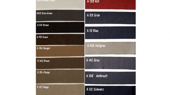 Hutband aus feinstem Rebs