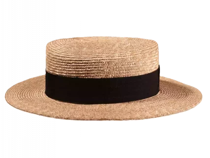 Vaquero Strohhut mit schwarzem Hutband