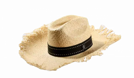 Westernhut aus Stroh