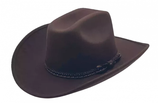 Westernhut Montana Braun Mit Bridee