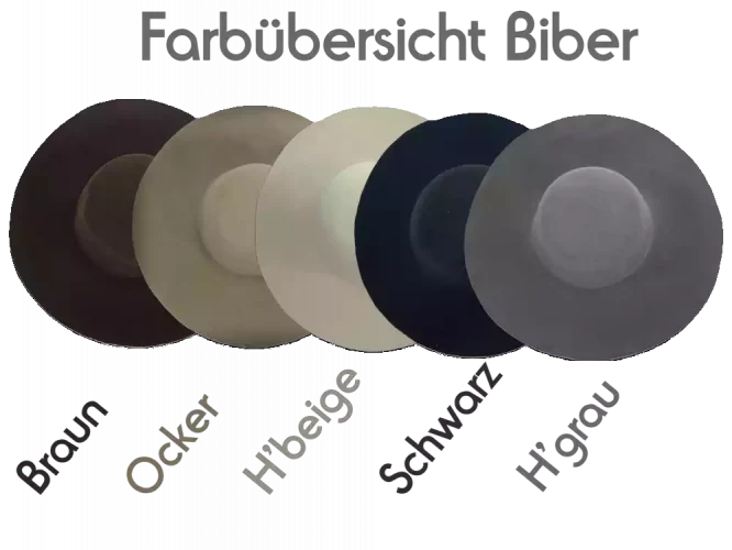 Old West Hut "OPEN CROWN„ Premium Biber in 5 Farben – Bild 12