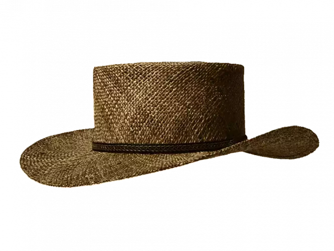 Old West Western Strohhut "American Pioneer„ aus Seegras